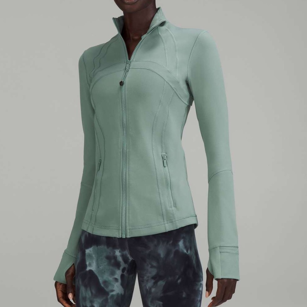 NWT Lululemon Define Jacket Luon Tidewater Teal Size 10